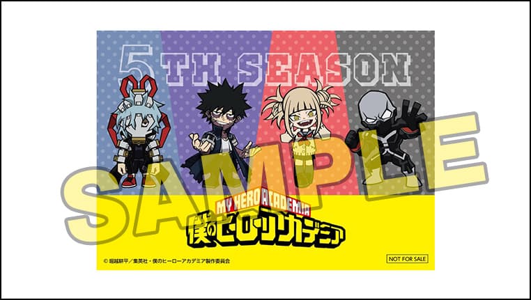 公式デフォルメキャラクターステッカー4巻
